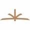 Ekena Millwork Davenport Timber Gable Bracket, Western Red Cedar, 108"W x 40"H x 3 1/2"D x 5 1/2"F, 9/12 Pitch GBW108X40X0406DAV00SWR - alternate 1